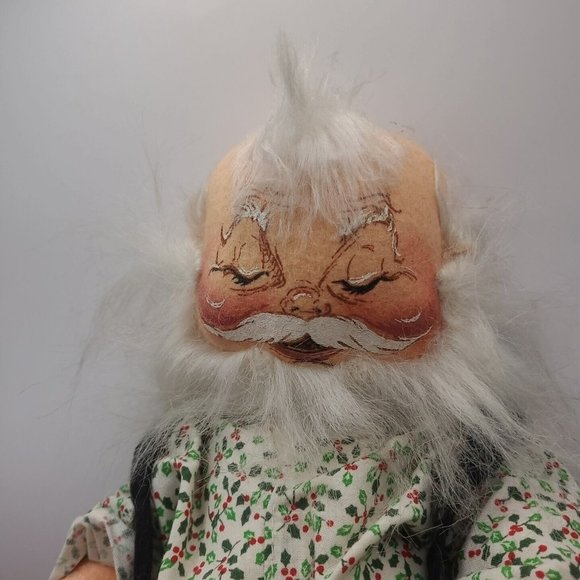 Vintage Annalee Napping Santa Shelf Sitter, 19" tall Christmas Holiday Posable - Picture 3 of 8